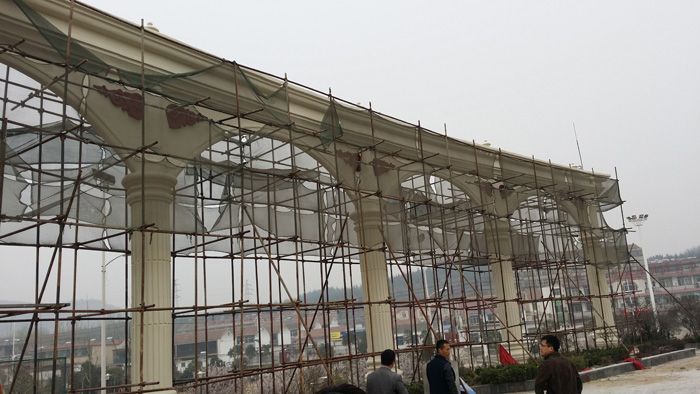 GRC構件的吸引效果和輕度的體現